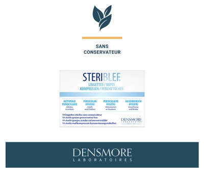 Densmore Steriblef Lingettes Stériles 14 lingettes