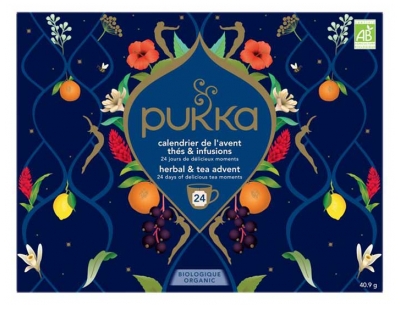 Pukka Adventskalender Teer och Örtteer