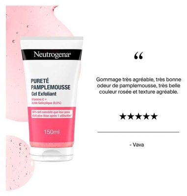 Neutrogena Gel Exfoliant Pureté Pamplemousse 150 ml