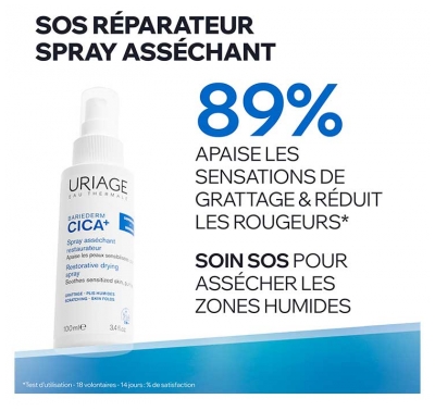 Uriage Bariéderm Cica + Spray Asséchant Restaurateur 100 ml