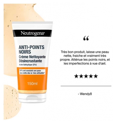Neutrogena Crème Désincrustante Anti-Points Noirs 150 ml