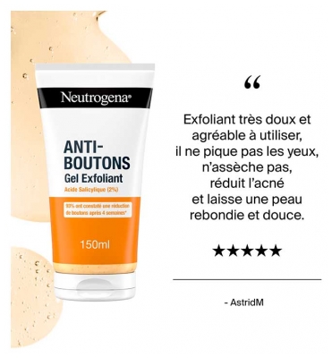 Neutrogena Anti-Boutons Gel Exfoliant 150 ml