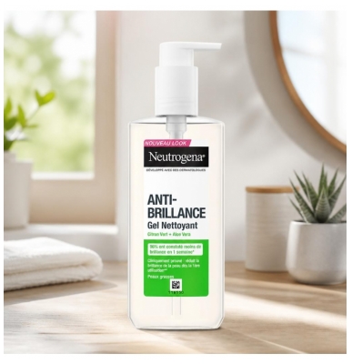 Gel de Limpeza Neutrogena Anti-Brilho Lima 200 ml