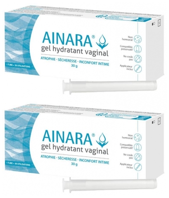 Effik Ainara Gel Hydratant Vaginal Lot de 2 x 30 g