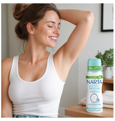 Narta Biotic Invisible Deodorant 48H Spray 100 ml