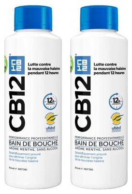 CB12 Enjuague Bucal Lote de 2 x 500 ml