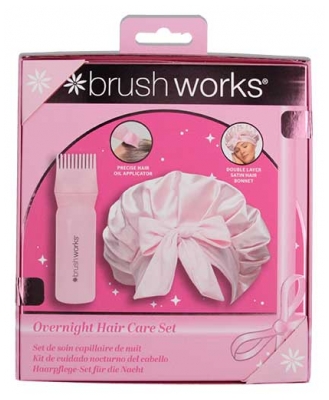 Brushworks Conjunto de Cuidado Capilar Noturno