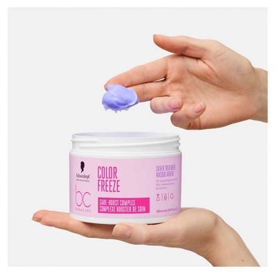 Schwarzkopf Professional Bonacure Color Freeze Complexe Booster de Soin Masque Argent 500 ml