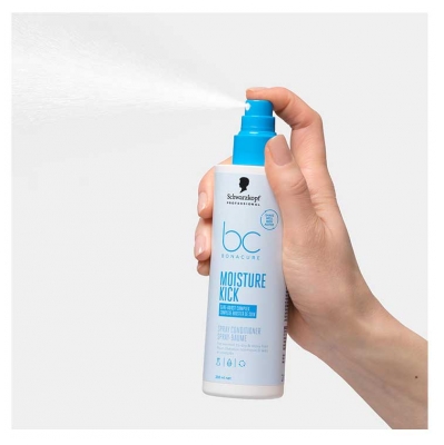Schwarzkopf Professional Bonacure Moisture Kick Complexe Booster de Soin Spray-Baume 400 ml