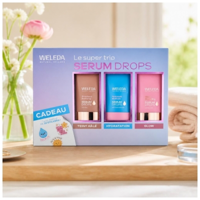 Weleda Serum Drops Coffret Trio