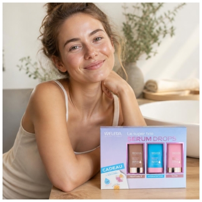 Weleda Serum Drops Coffret Trio
