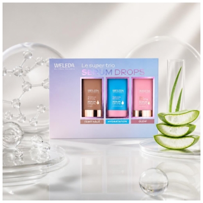 Weleda Serum Drops Coffret Trio
