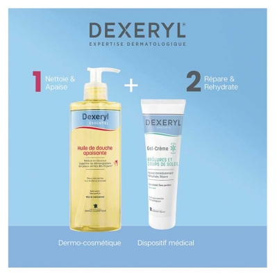 Dexeryl Specific Gel-Crème Brûlures et Coups de Soleil 50 g