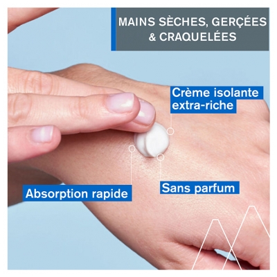 Uriage Bariéderm Cica Crème Mains Isolante Réparatrice 50 ml