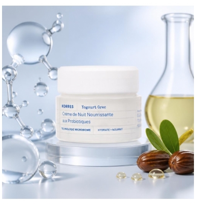 Korres Griekse Yoghurt Voedende Nachtcrème 40 ml