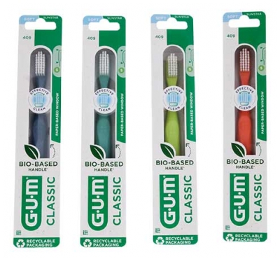 GUM Brosse à Dents Classic 409