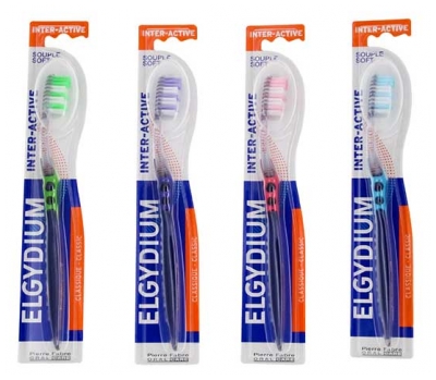Elgydium Escova de Dentes Inter-Active Macia