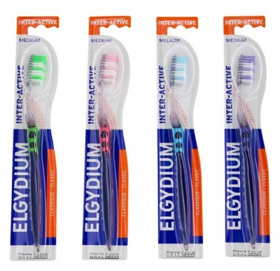 Elgydium Brosse à Dents Inter-Active Médium