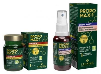 Laboratoires Lehning Propo Max Immunité et Gorge Rutine