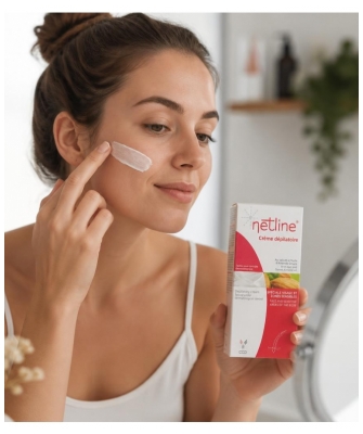 Netline Specjalny Krem do Depilacji Twarzy i Miejsc Wrażliwych 75 ml