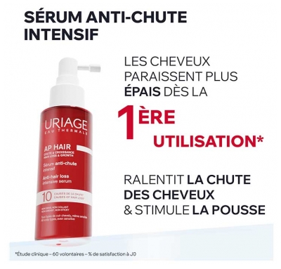 Uriage AP HAIR Chute & Croissance Sérum Anti-Chute Intensif 100 ml