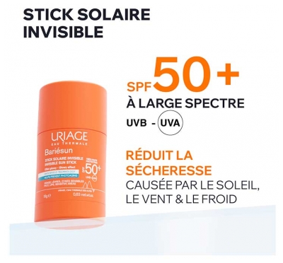Uriage Bariésun Stick Solaire Invisible SPF50+ 18 g