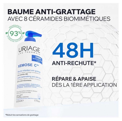 Uriage Xémose C8+ Baume Relipidant Anti-Grattage 500 ml