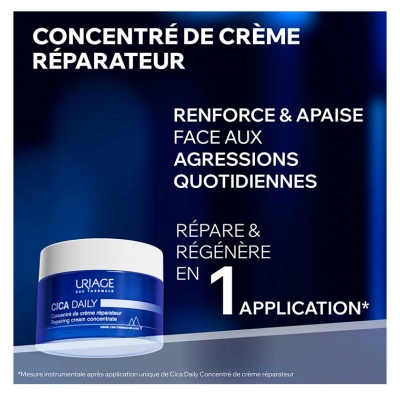 Uriage Cica-Daily Concentré de Crème Réparateur 50 ml