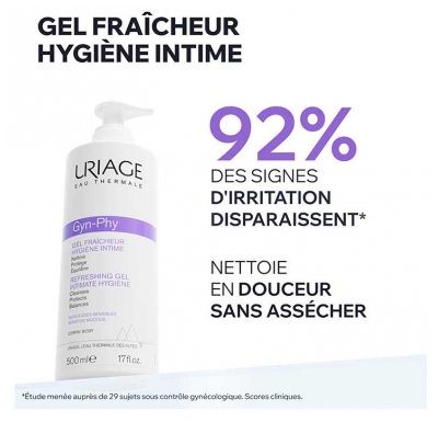Uriage Gyn-Phy Gel Fraîcheur Hygiène Intime 500 ml