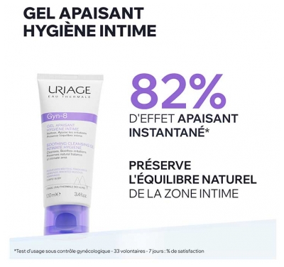 Uriage Gyn-8 Toilette Intime Gel Apaisant 100 ml