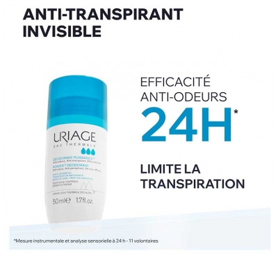 Uriage Déodorant Puissance 3 50 ml