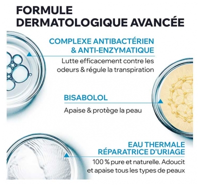 Uriage Déodorant Puissance 3 50 ml