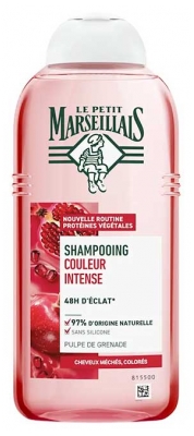 Le Petit Marseillais Shampoing Couleur Intense à la Pulpe de Grenade 300 ml