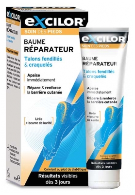 Excilor Baume Réparateur Talons Fendillés et Craquelés 50 ml