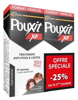 Pouxit XF Losjon proti uši in gnide, 2 x 200 ml, Posebna Ponudba