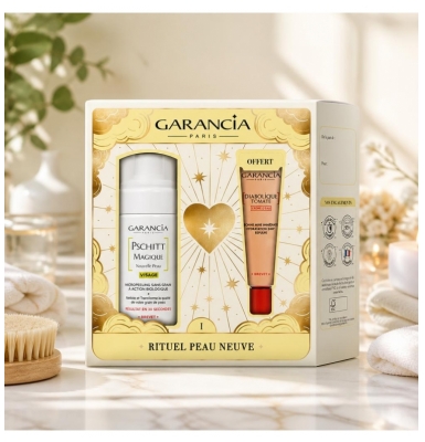 Garancia Rituel Peau Neuve Pschitt Magique Nouvelle Peau 100 ml + Diabolique Tomate Crème d'Eau 20 g Offert