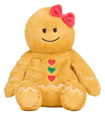 Soframar Cozy Peluches Déhoussables Bouillotte Pain d'Épices