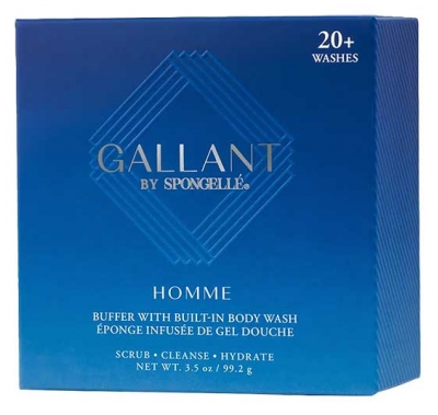 Spongellé Homme Geïmpregneerde Douchegel Spons Gallant 99,2 g