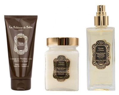 La Sultane de Saba Routine Nutrition Corps Ambre Musc Santal