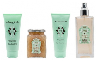 La Sultane de Saba Routine Hydratation Corps Fleur de Tiaré Aloe Vera