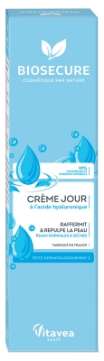 Biosecure Dagcreme med Hyaluronsyre 50 ml