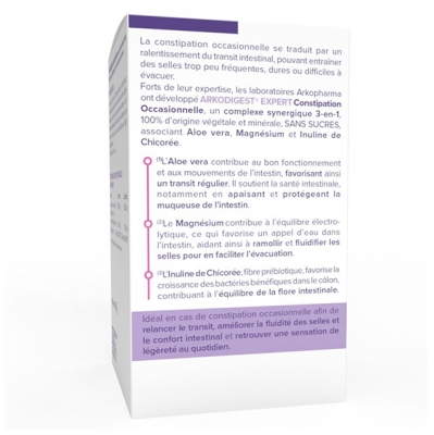 Arkopharma Arkodigest Expert Constipation Occasionnelle 10 Sachets