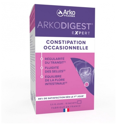 Arkopharma Arkodigest Expert Constipation Occasionnelle 10 Sachets
