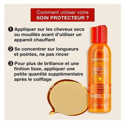Creme of Nature Soin Heat Protector Argan