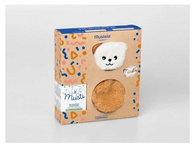 Mustela Musti Scented Water Set - Colour: Brown plush