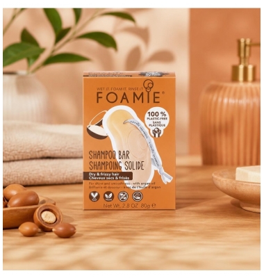 Foamie Shampooing Solide Kiss Me Argan