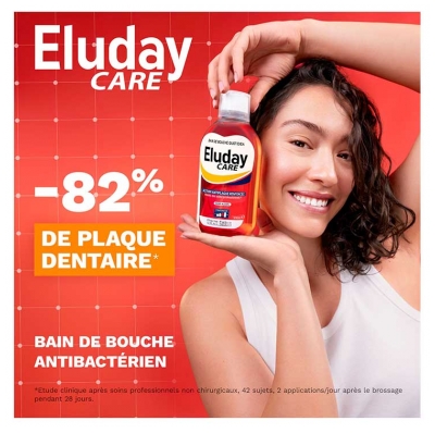 Pierre Fabre Oral Care Eluday Care Bain de Bouche Quotidien 500 ml