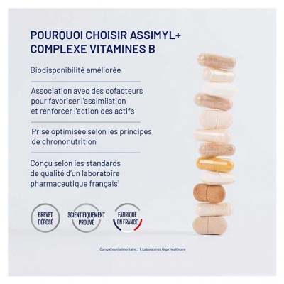 Alvityl Assimyl+ Complexe Vitamine B 60 Gélules