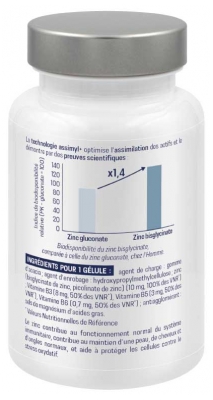 Alvityl Assimyl+ Zinco 60 Cápsulas