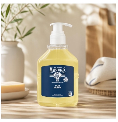 Gel de Lavagem de Mãos Sabão Puro Le Petit Marseillais 500 ml
